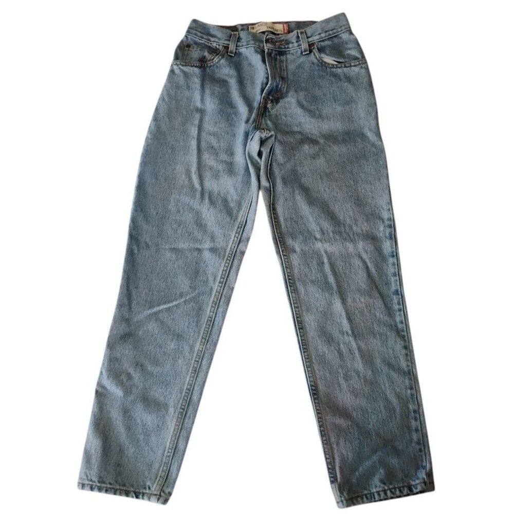 Levi's 550 Relaxed Tapered Jeans 6S Light Wash High Rise Denim Mom Jean Cotton